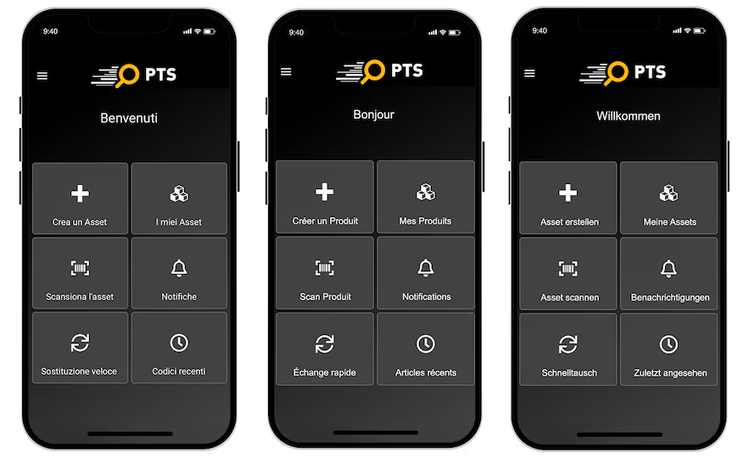 PTS Languages iPhones
